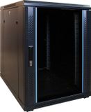 DSIT 15U mini serverkast met glazen deur 600x800x860mm (BxDxH)