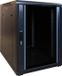 DSIT 15U mini serverkast met glazen deur 600x800x860mm (BxDxH)