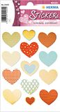 HERMA 15405 Valentijnsdag-hartvormige stickers, Golden Heart