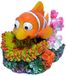 Supa Luchtbediende Bubbler Clown Fish Aquarium/Fish Tank Ornament