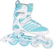 Tempish Wire 3.0 84 Patins à roulettes pour femmes - 4x84mm roues - Patins en ligne fitness - Blanc Bleu - Taille 39