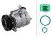 HELLA 8FK 366 200-831 7SBU16C - Airconditioningsysteem, compressor, PAG 46, R134a, geschikt voor VW PASSAT Variant (3B6), PASSAT (3B3) en SKODA SUPERB (3U4)