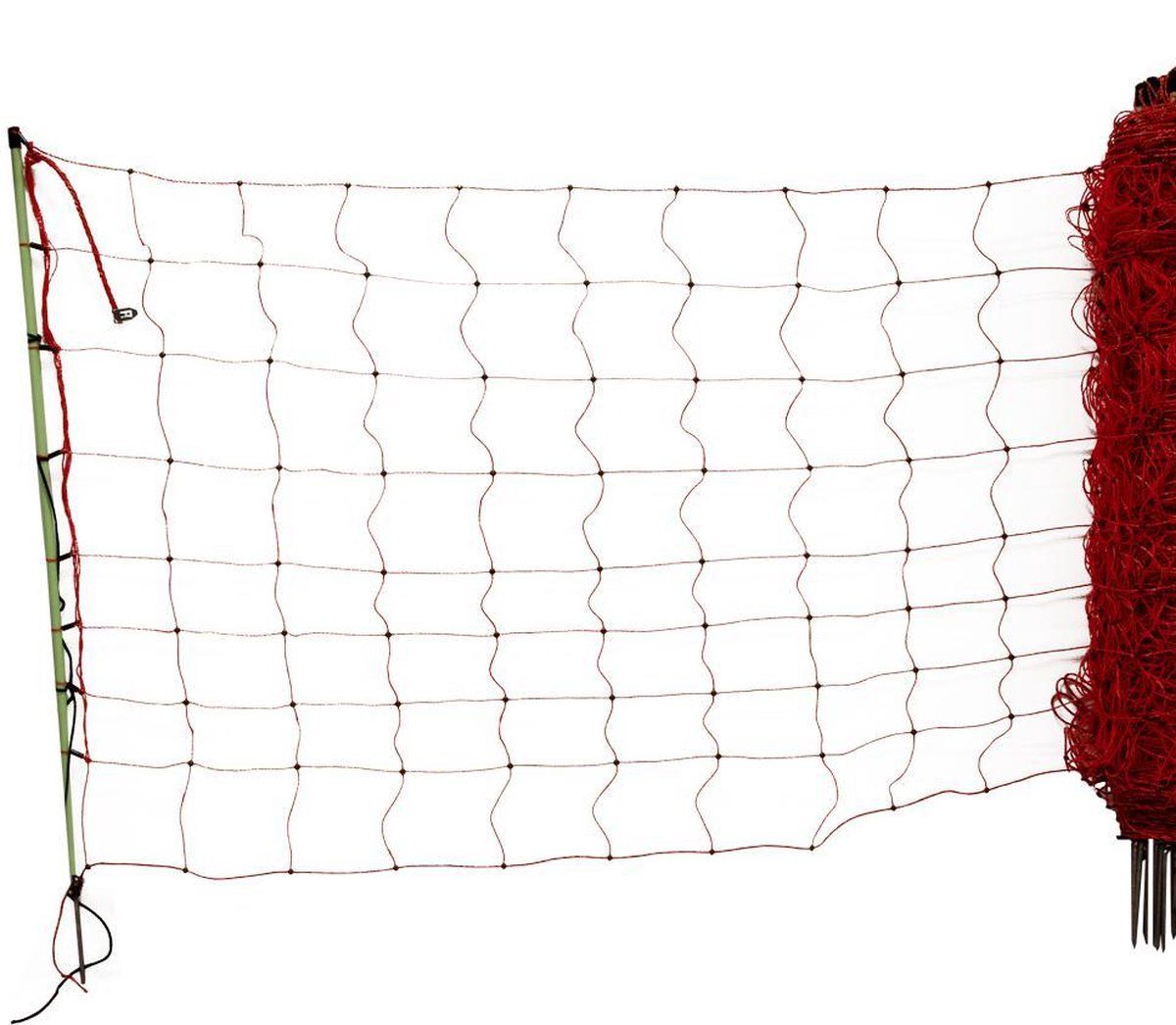 Euro-net Enkelpunt net 90 cm - Rood