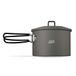 Esbit Outdoor kookpan 1600 ml - camping pot van hard geanodiseerd aluminium - incl. deksel met praktische ophanging