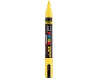Posca Paintmarker uni posca pc-5br brushpunt m geel