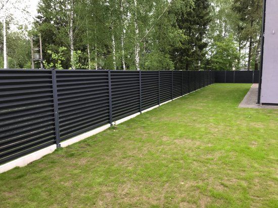 Intergard Aluminium schutting Pals 180x180cm Groen