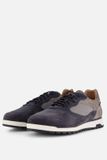 Van Lier Sneakers blauw Suede - Maat 44