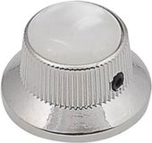 Boston KN-261 Deurbelle met Pareloer Inleg en Nikkel Afwerking