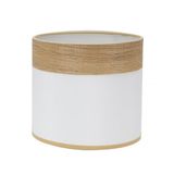 Zarivy Cloe E14 bureaulamp wit/licht hout