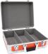 Omnitronic Roadinger CD koffer - CD opbergsysteem - Aluminium - Rood