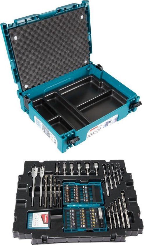 Makita B-49638 Boor- en Schroefbitset 69-delig in Mbox