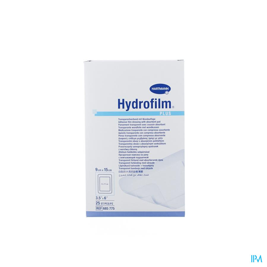 Hartmann Hydrofilm Plus 9x15,0cm 25 6857750