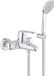 GROHE Eurodisc Cosmopolitan badkraan met omstel en koppelingen 46mm inclusief garnituur chroom