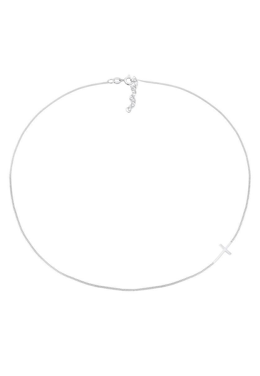 Elli Collier Dames Choker Kruis Basic Trend Blogger van 925 Sterling Zilver