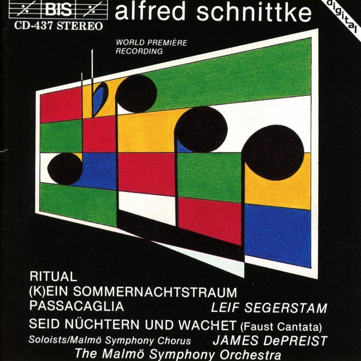 OUTHERE Ritual For Large Symph Symphony Orchestra -Leif Segerstam