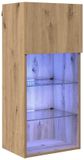 vidaXL Wandgemonteerd TV-meubel 40,5 x 30 x 90 cm Artisan Eiken