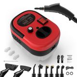 Merkloos Stoomreiniger Handstomer 1200 ml Rood