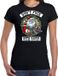 Bellatio Decorations Shoppartners Bv Fout Kerstshirt / Kerst t-shirt Dont fuck with Santa zwart voor dames - M