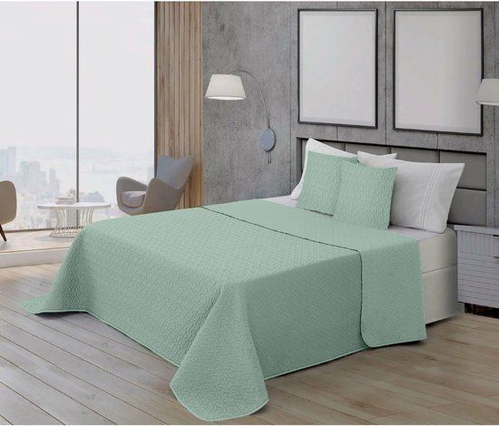 Sprei Decolores Liso Water 235 x 270 cm - Polyester - Overig