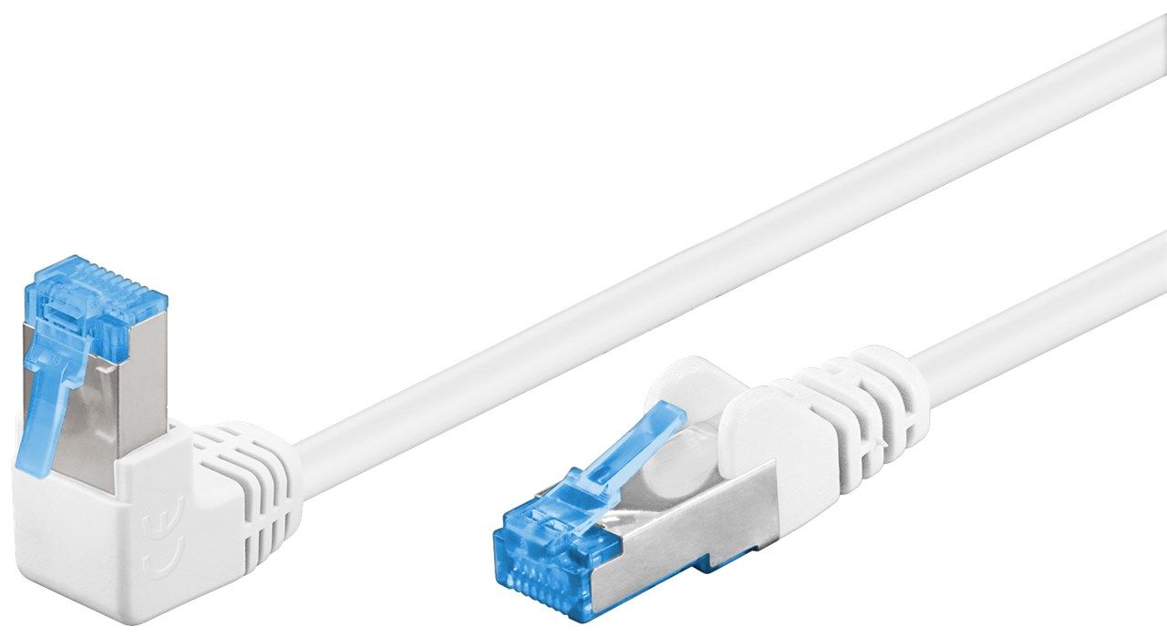 Goobay 51567 Netwerkkabel Wit 5m