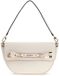 GUESS Camelia Flap Shoulder Bag Cream White