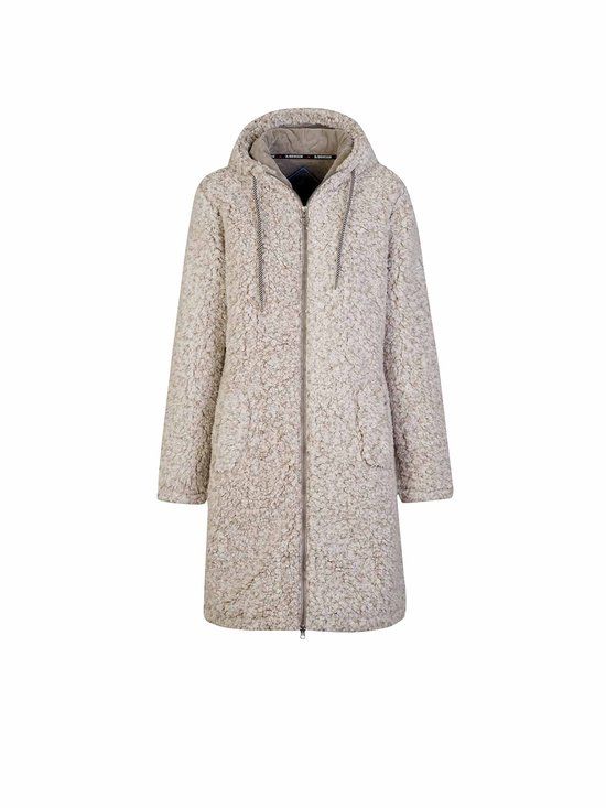 BJØRNSON Ona Parka Sherpa Fleece Vest - Dames - Maat 42 - Beige