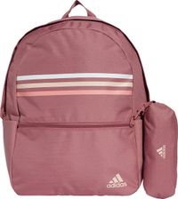 adidas Sportswear Classic Horizontal 3-Stripes Rugzak - Unisex - Roze