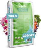 Organifer Koemestkorrels 3in1 (20kg, 200m2) - Allround Organische Meststof