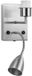 Home Sweet Home Lampe murale moderne nickel sable