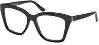 Guess GU50173 Shiny black Rechthoekig Acetaat Vrouwen Brilmonturen