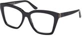 Guess GU50173 Shiny black Rechthoekig Acetaat Vrouwen Brilmonturen