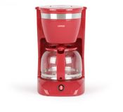 Livoo Filterkoffiezetapparaat 12 kopjes 800W Rood - DOD163RC