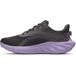 Under Armour Ua W Ascend Sneakers voor dames, Zwart, antraciet, luxe paars, 36.5 EU