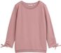 Tom Tailor Denim Slim fit sweatshirt met gerimpelde mouwen Frauen