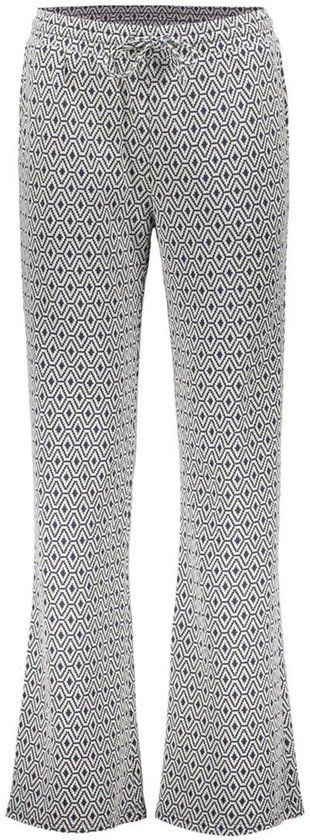 Geisha Broek Broek Met Strikkoord 61113 21 000010 Off-white/navy Dames Maat - 3XL