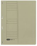 ELBA 100551880 Smart Line half voordeksel oogmappen, 50 stuks, grijs
