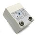 Metronic 340112 TV-versterker Fm/Vhf/Uhf voor digitaal terrestrisch netwerk met 5G-filter, 20 dB instelbaar, 1 ingang/1 uitgang, wit