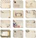 enveloppes en papier kraft marron 12 pièces pour mariage et anniversaire