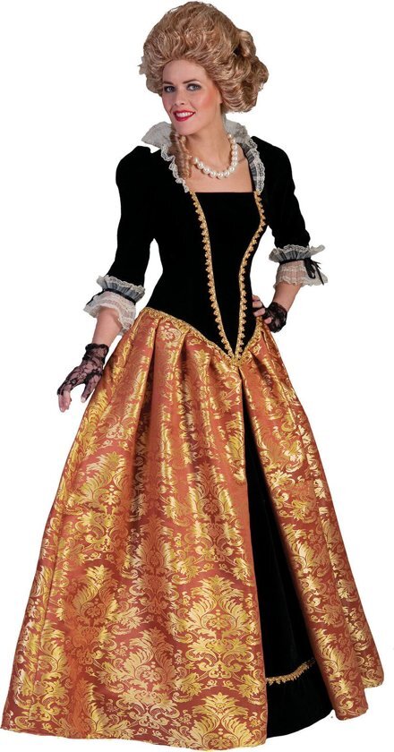 Funny Fashion Baroque Jurk Maria-Christina - Verkleedkleding - Maat 36/38