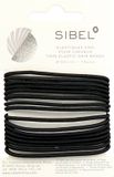 Sibel Haarelastiek Zwart 16 Stuks