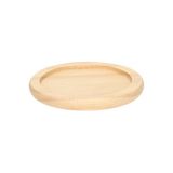 Dille &amp; Kamille Hevea Wood Round Coaster, Ø 9.5 cm