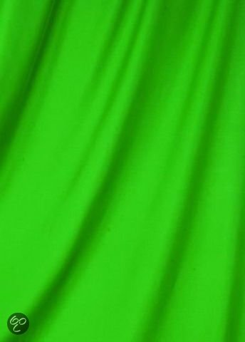 Linkstar Achtergronddoek AD-10 2 9x5 m Chroma Groen Uitwasbaar