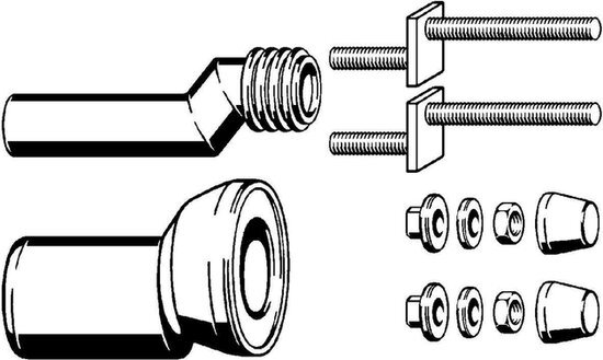 Viega Toilet toebehoren