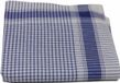 Tiseco BVBA 12 stuks Heren zakdoeken Vichy Blauw