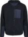 Urban Classics Boys Sherpa Kinder Jacket Blauw Maat 110