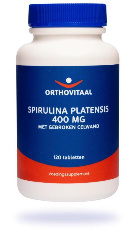 Orthovitaal Spirulina platensis 400 mg 120tb