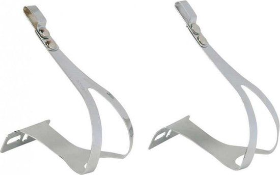 Zefal Toeclips Classic 38/42 Zilver 2 Stuks