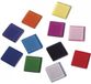 Rayher hobby materialen Rayher Hobby Transparante mozaiek steentjes mix kleuren 1 x 1 cm - 1640 stuks