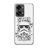 ERT GROUP Mobiele telefoonhoes voor OnePlus NORD 2T 5G Original en officieel gelicentieerd Star Wars Stormtrooper 013 patroon aangepast aan de vorm van de mobiele telefoon, TPU-hoes