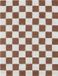 Lorena Canals Wasbaar katoen vloerkleed - Tiles Toffee - 120x160cm